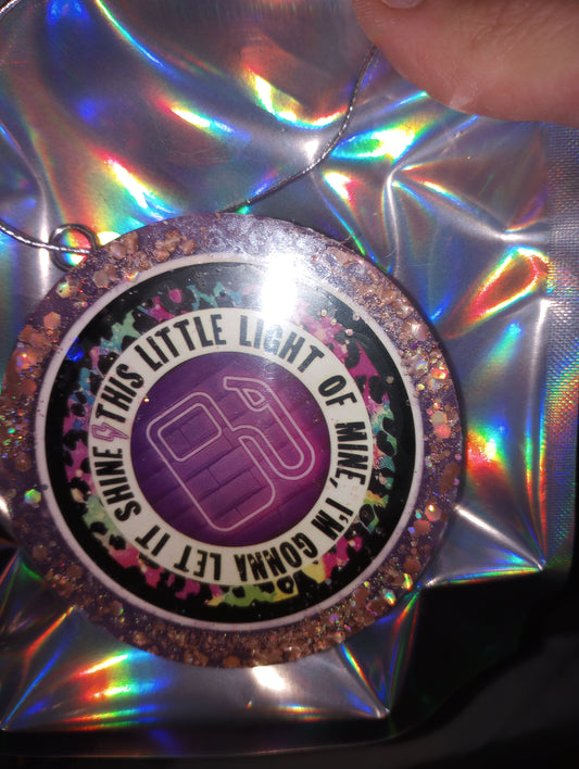 I'm gonna let it shine, this little light of mine freshie