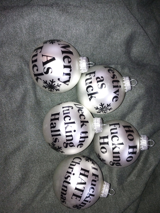 Funny Christmas ornaments