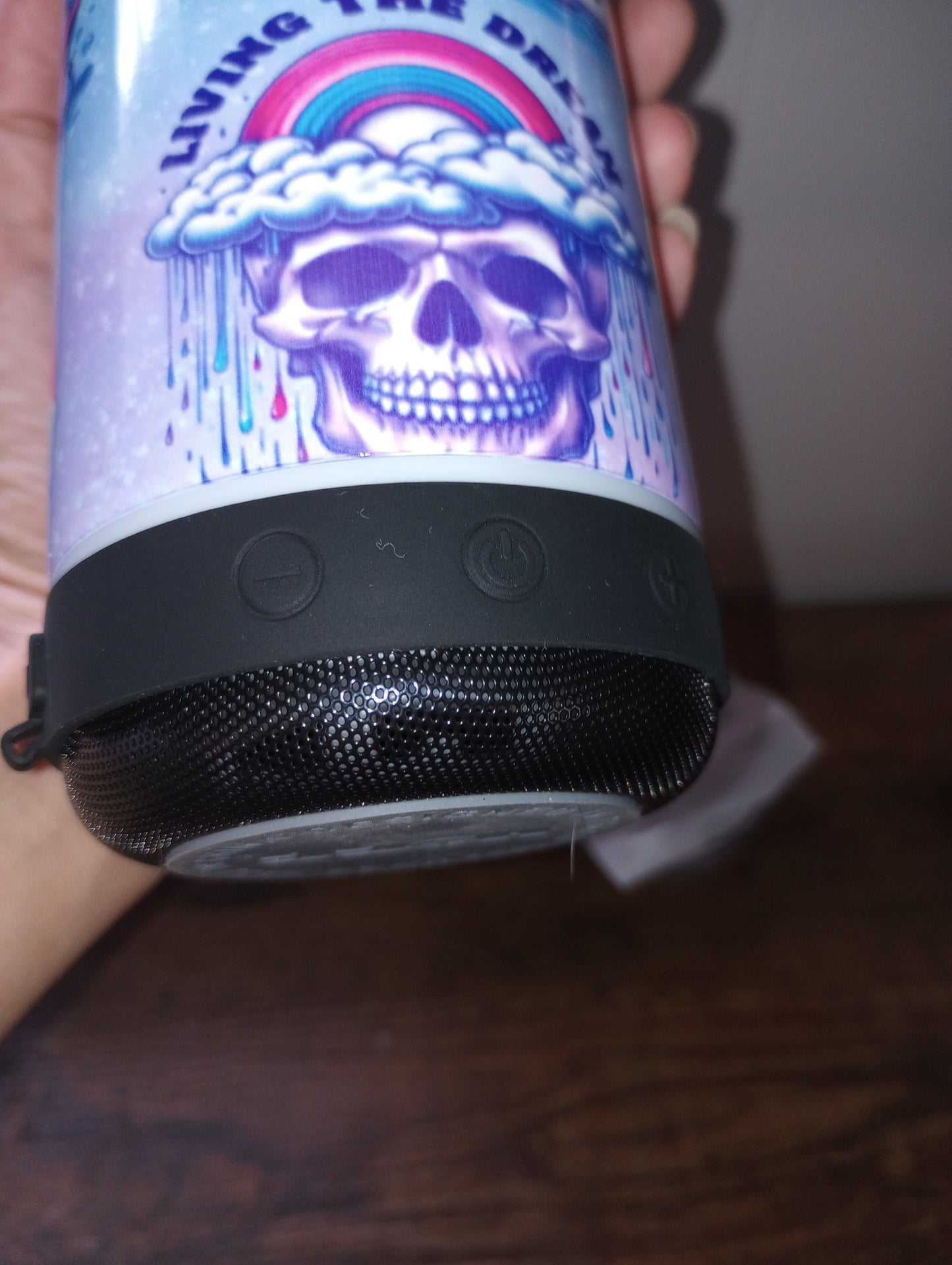 4-in-1 can cooler Bluetooth speaker
