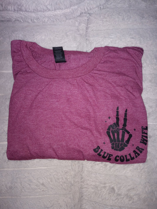 Blue collar wife shirt